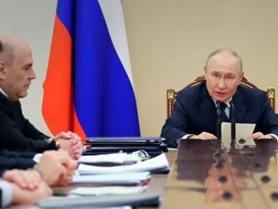 Путин проводит совещание. Фото: РИА "Новости"
