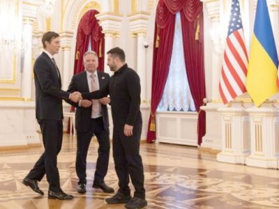 Встреча Уиткоффа, Кушнера и Зеленского. Фото: Uatv.Ua Встреча Уиткоффа, Кушнера и Зеленского. Фото: Uatv.Ua